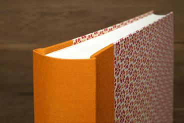 Colorful photo album "Maxi", orange yellow photo album